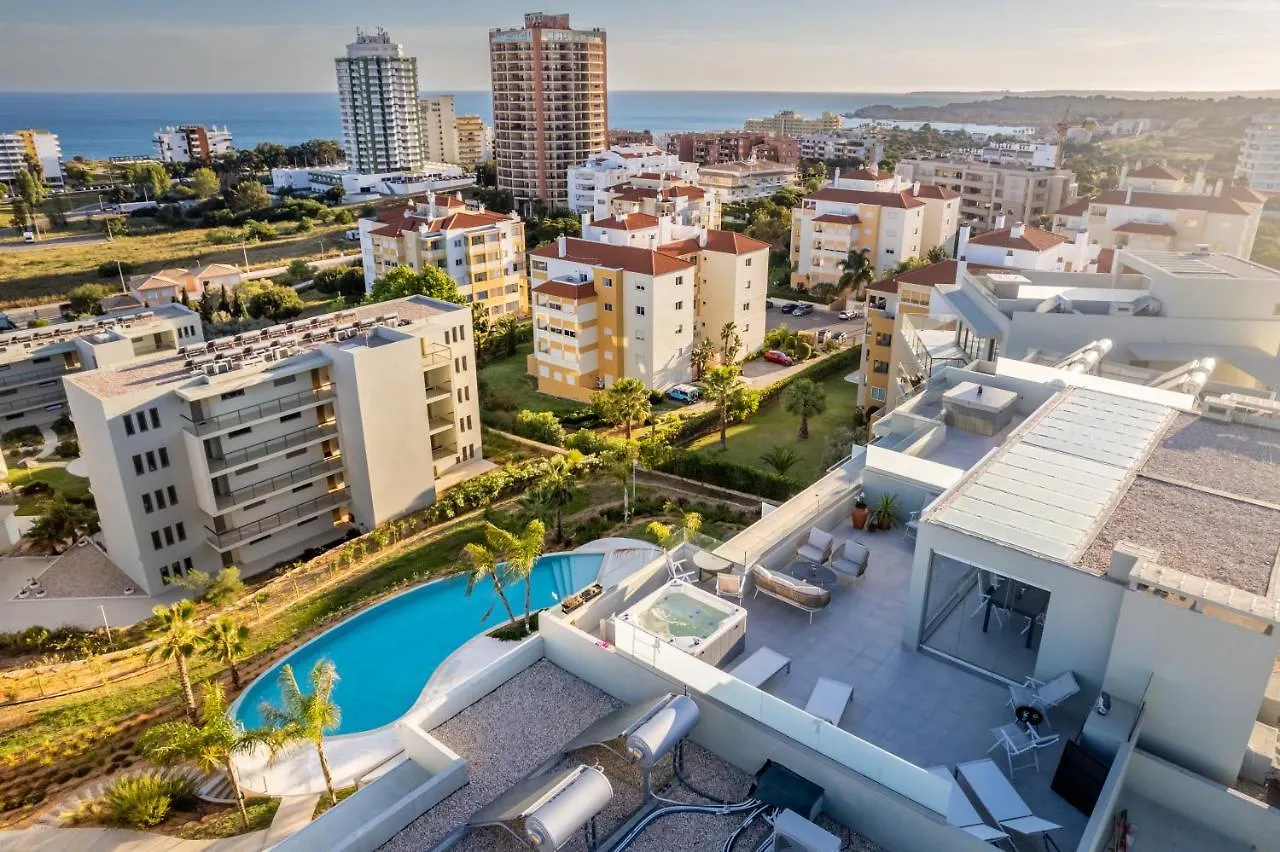 Oasis Mar Praia - Penthouse With Private Seaview Jacuzzi Portimao Apartment