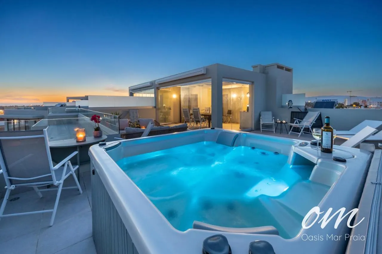 Apartment Oasis Mar Praia - Penthouse With Private Seaview Jacuzzi Portimao