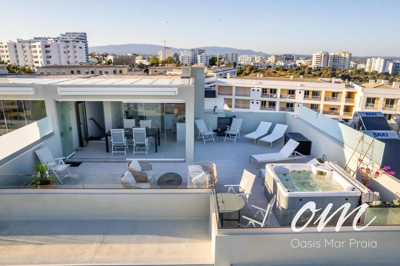 Oasis Mar Praia - Penthouse With Private Seaview Jacuzzi Portimao