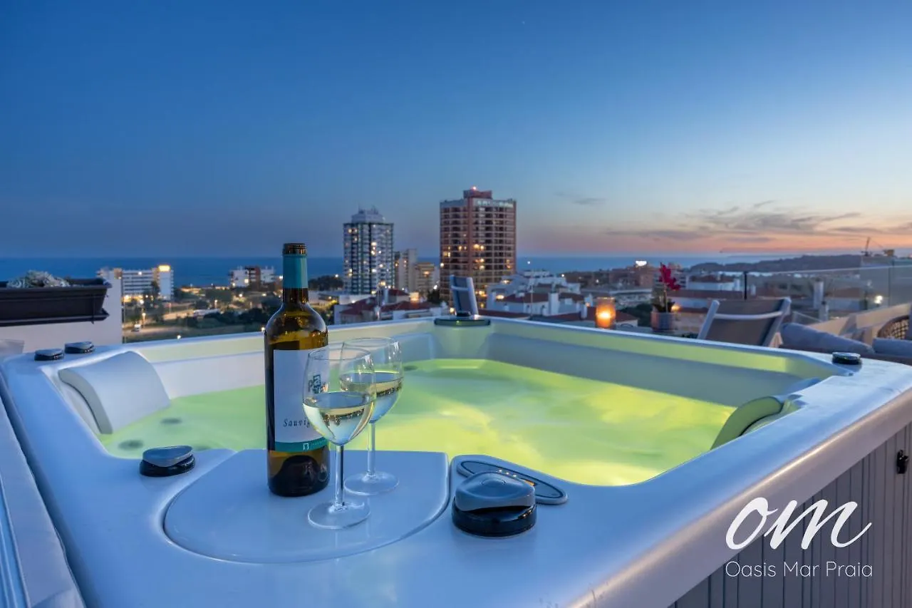 Oasis Mar Praia - Penthouse With Private Seaview Jacuzzi Portimão Appartamento