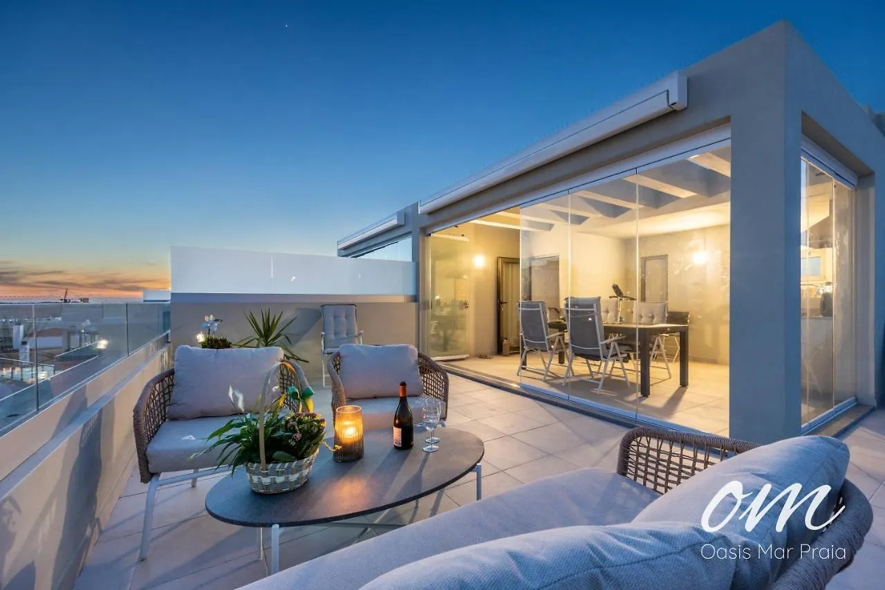 Oasis Mar Praia - Penthouse With Private Seaview Jacuzzi Portimao Apartment
