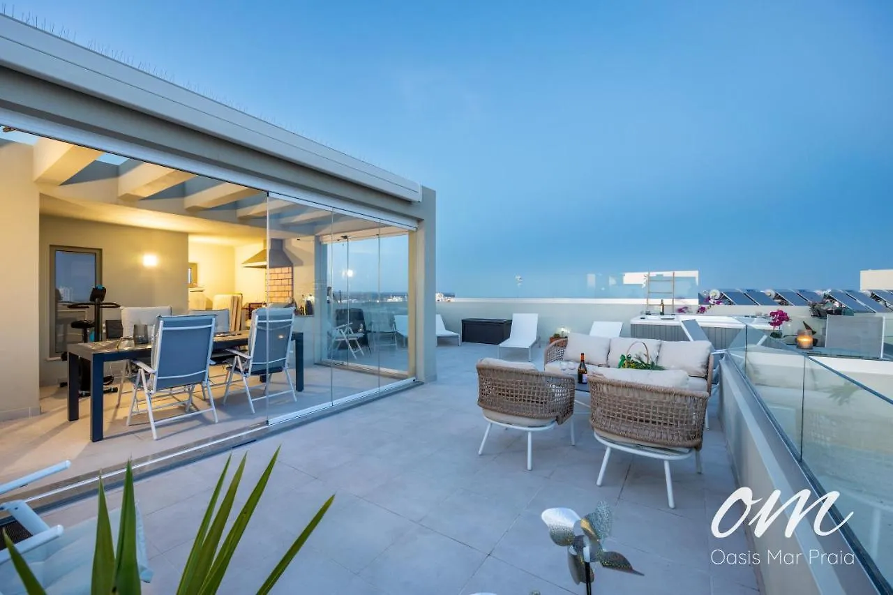 Oasis Mar Praia - Penthouse With Private Seaview Jacuzzi Portimao Apartment